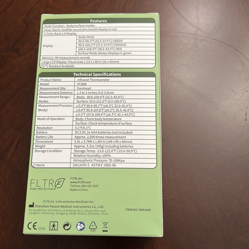 Infrared Thermometer - Picture 2 of 16
